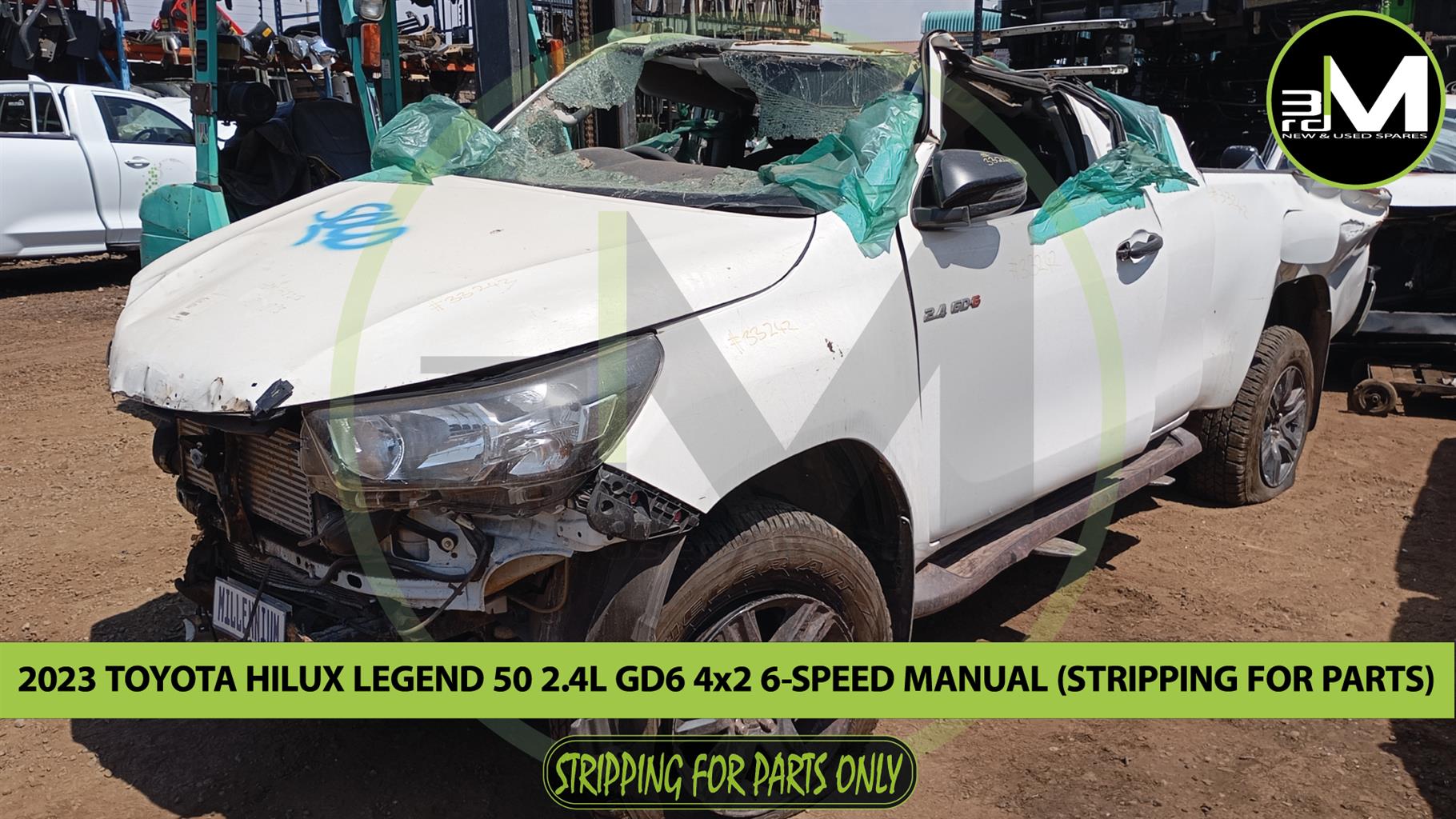 2023 Toyota Hilux Legend 50 2.4L GD-6 Diesel 4X2 6-SPEED MANUAL (STRIPPING FOR P - Private Seller 2023 Toyota Hilux Legend 50 2.4L GD-6 Diesel 4X2 6-SPEED MANUAL (STRIPPING FOR P - Private Seller