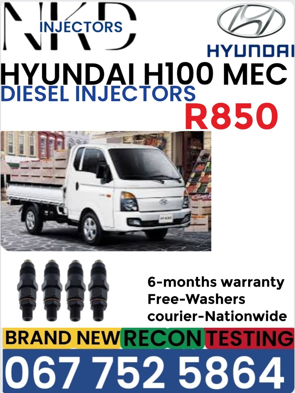Hyundai H100 Mec Diesel Injectors - Private Seller Hyundai H100 Mec Diesel Injectors - Private Seller