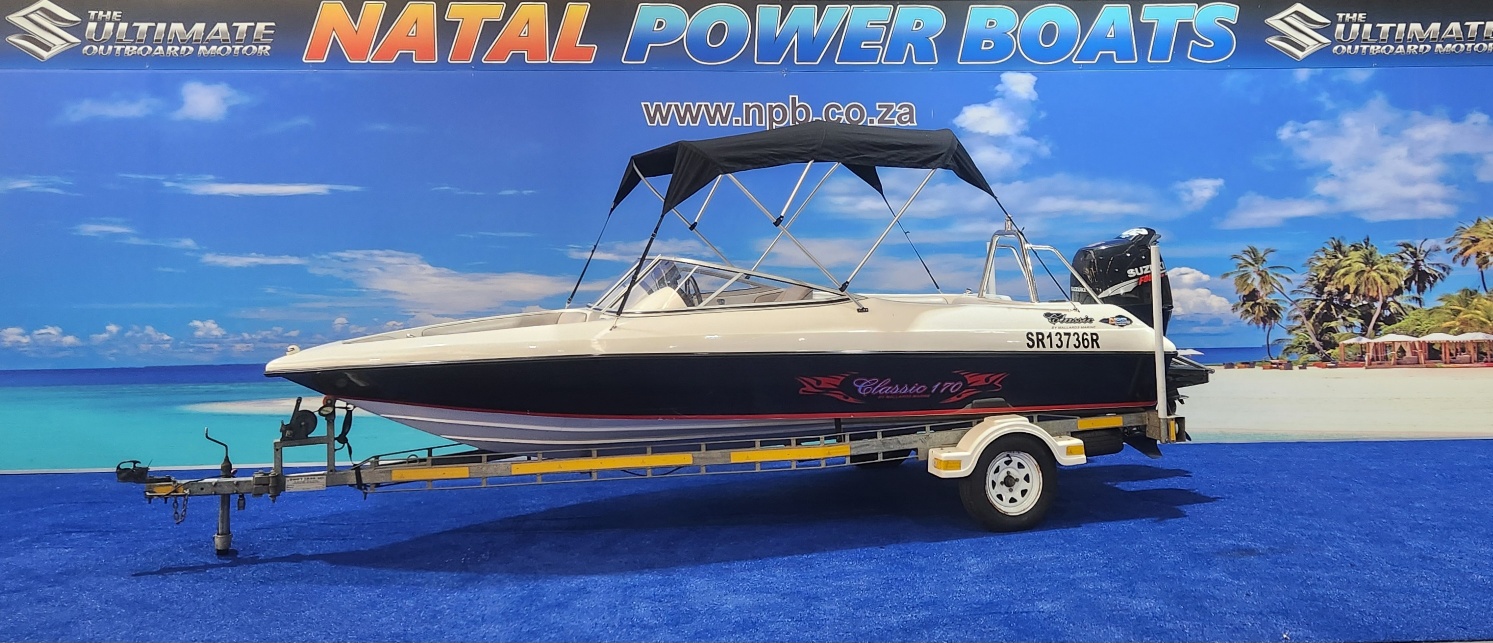 CLASSIC 170 BOWRIDER 2008 MODEL ON TRAILER 140 SUZUKI 4 STROKE FINANCE ARRANGED