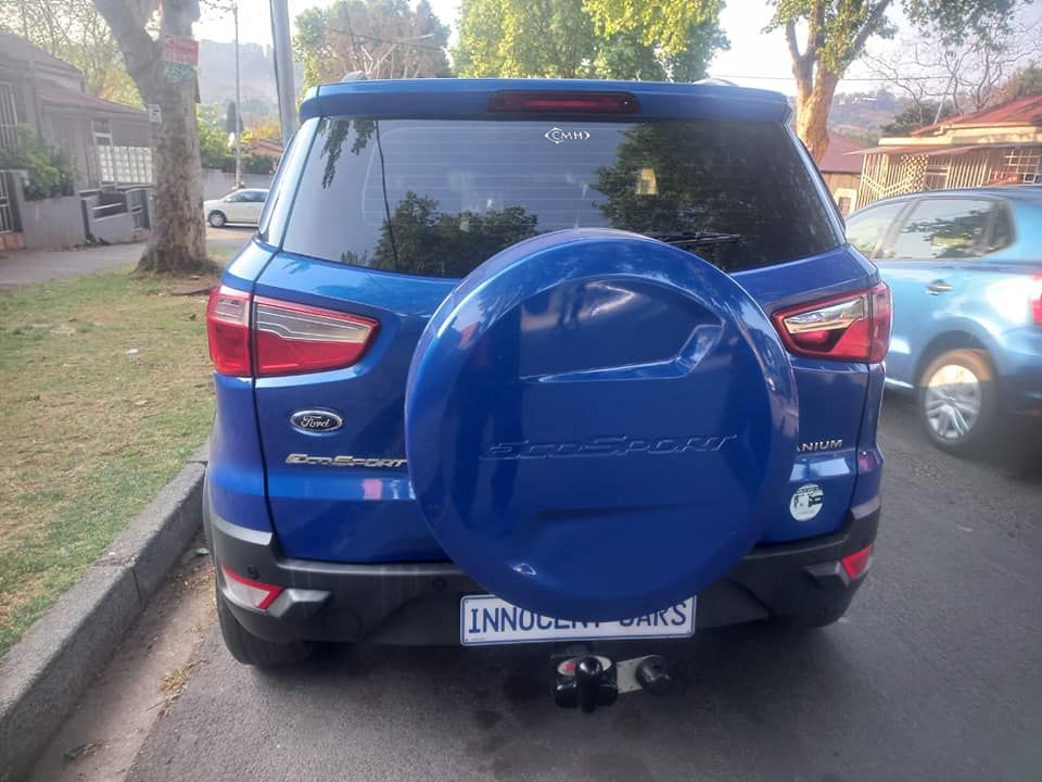 2018 FORD ECOSPORT TITANIUM 1.6 PETROL, AUTOMATIC, BLUE COLOR