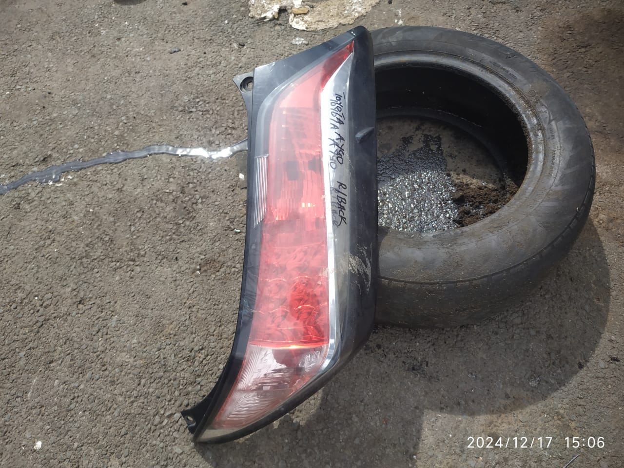 2016 Onwards Toyota Aygo right tail light / back light for sale - Private Seller