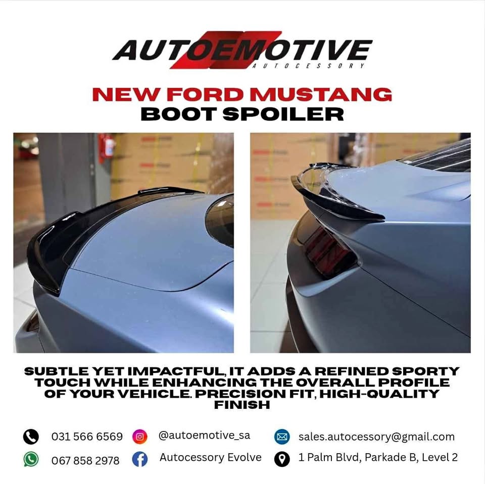 2025 Ford Mustang Boot Spoiler - Private Seller 2025 Ford Mustang Boot Spoiler - Private Seller
