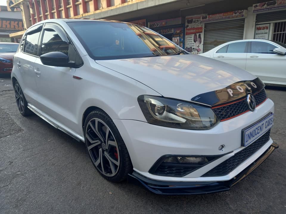 VW POLO 7 GTI 1.8 PETROL ENGINE, AUTOMATIC, WHITE COLOR, MILEAGE 78000KM