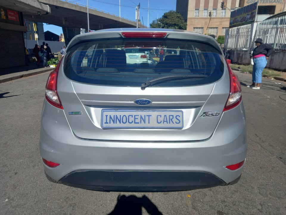 2017 FORD ECOBOOST HATCHBACK 1.0 PETROL, MANUAL, SILVER COLOR, 80000KM