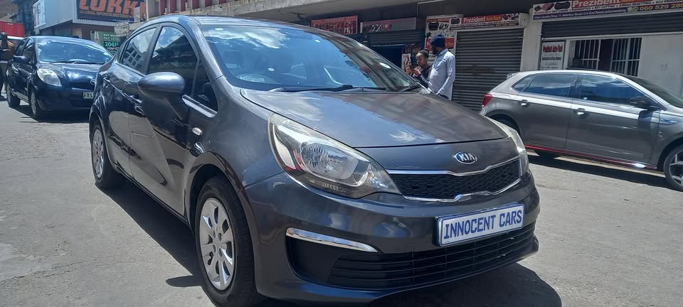 2016 KIA RIO 1.4 SEDAN PETROL, MANUAL TRANSMISSION, GREY COLOUR, MILEAGE 75000KM