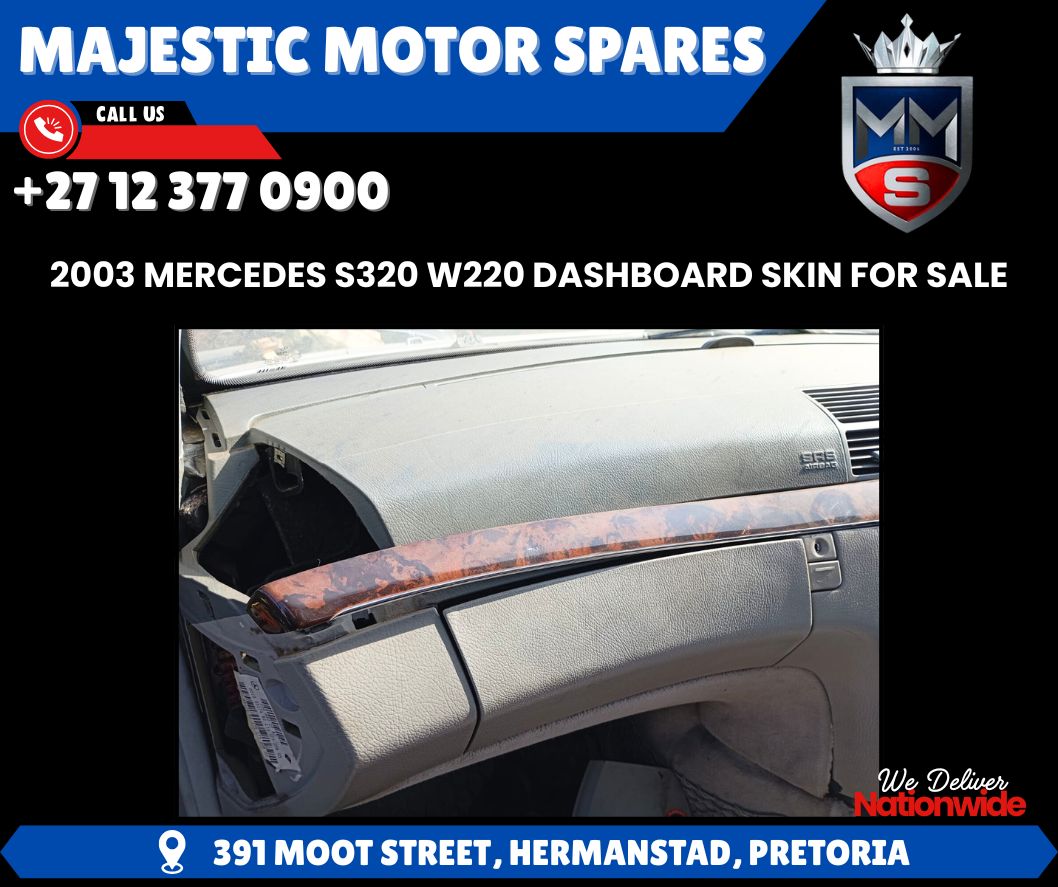 2003 Mercedes Benz S320 W220 Dashboard skin for Sale - Used - Private Seller 2003 Mercedes Benz S320 W220 Dashboard skin for Sale - Used - Private Seller