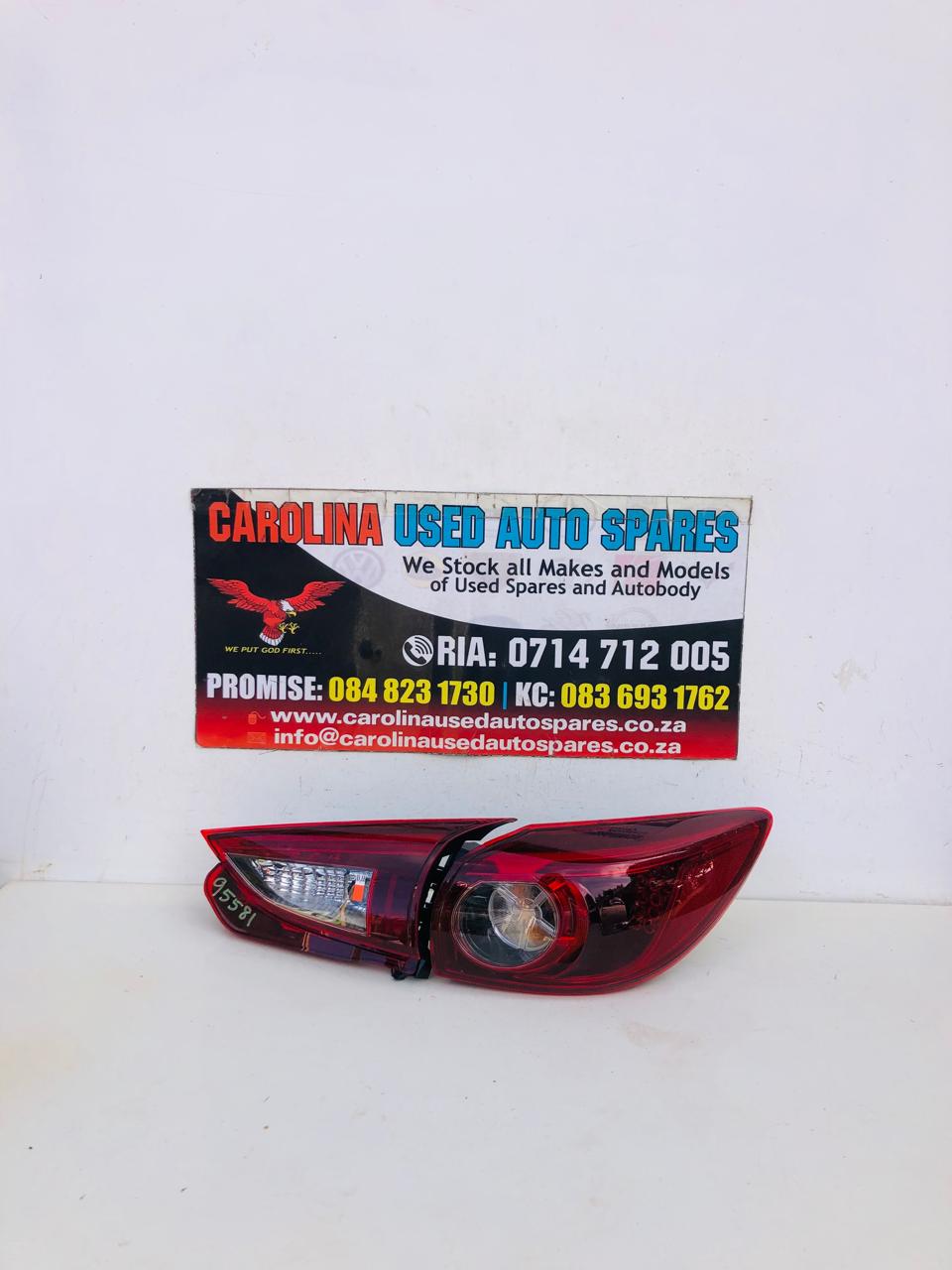 Mazda 3 right inner and outer taillight (2014-2018) - Private Seller Mazda 3 right inner and outer taillight (2014-2018) - Private Seller
