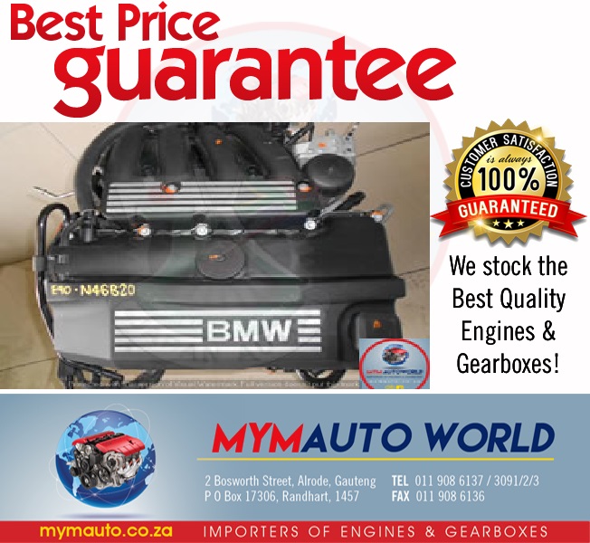 BMW E46 / E90 DOHC 16V N46B20 ENGINE FOR SALE - Private Seller BMW E46 / E90 DOHC 16V N46B20 ENGINE FOR SALE - Private Seller