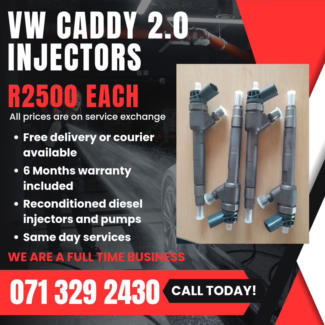 VW CADDY 2.0 INJECTORS FOR SALE WITH WARRANTY - Private Seller VW CADDY 2.0 INJECTORS FOR SALE WITH WARRANTY - Private Seller