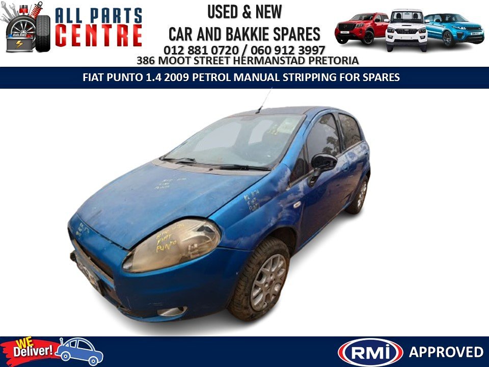 Fiat Punto 1.4 2009 petrol manual Stripping for Spares - Private Seller Fiat Punto 1.4 2009 petrol manual Stripping for Spares - Private Seller