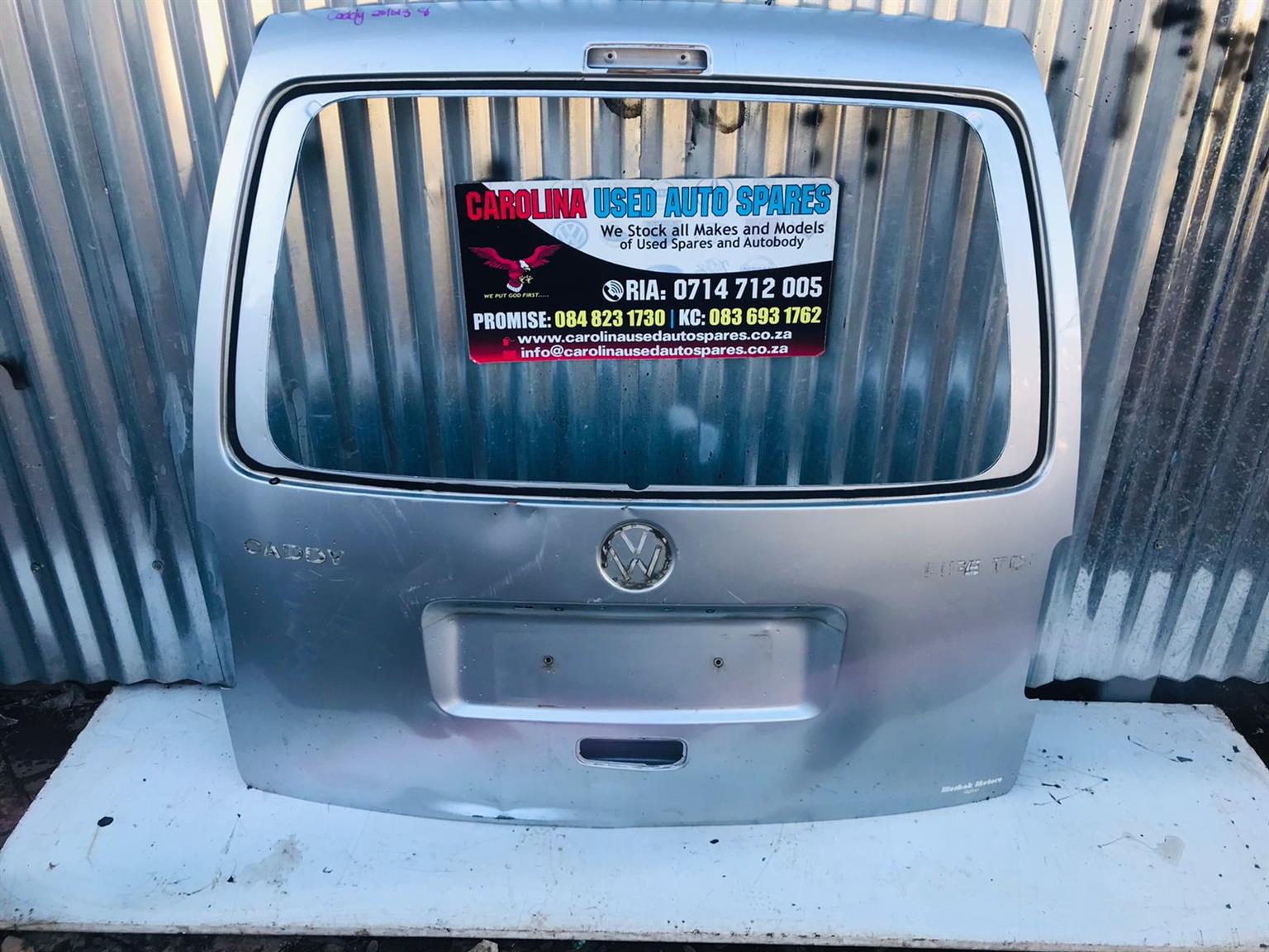 VW Caddy tailgate - Private Seller
