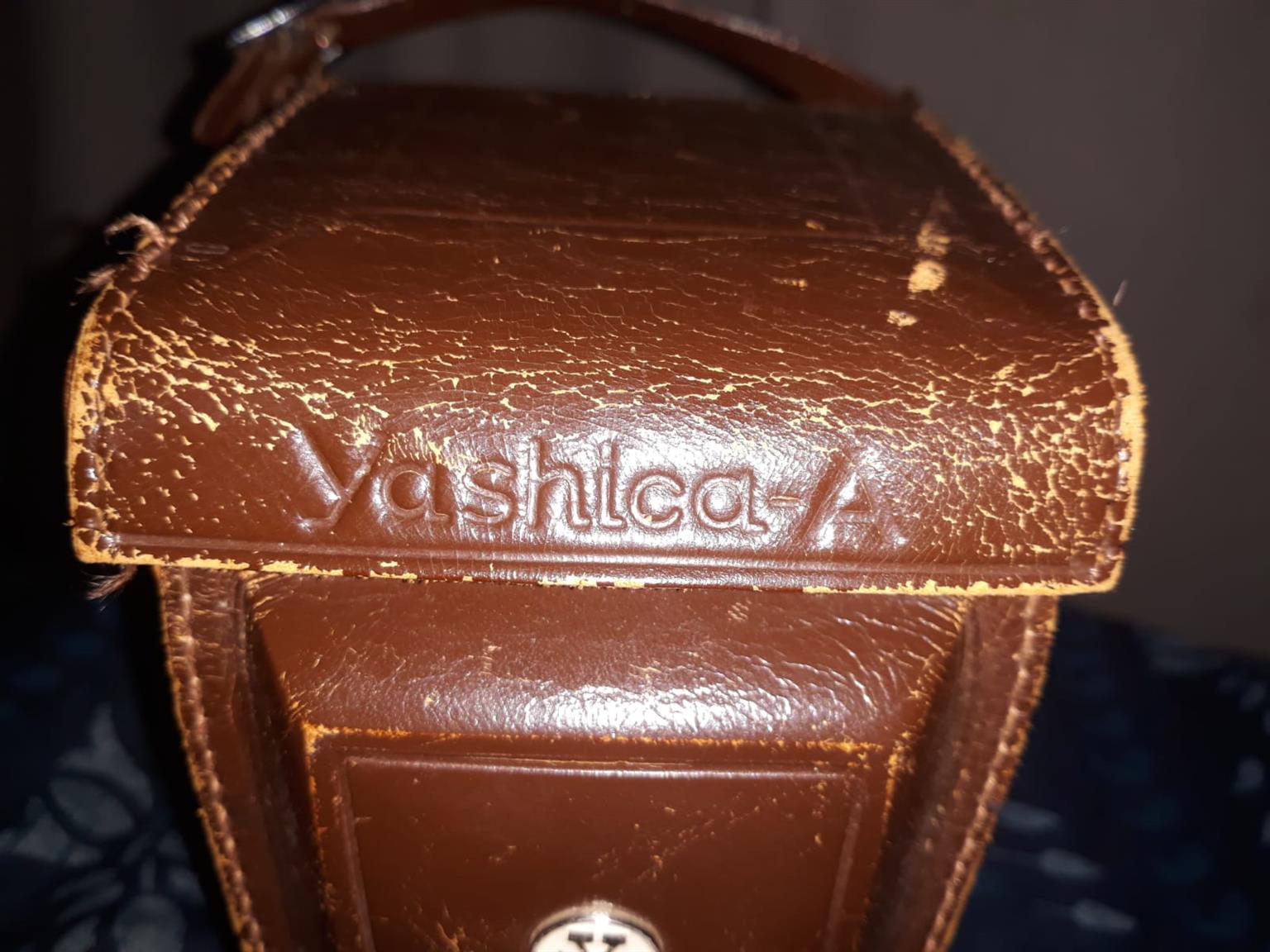 Yoshica-A 1950 vintage camera and pouch for sale