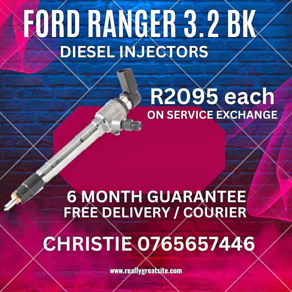 Ford Ranger 3.2 BK Diesel Injectors for sale with 6month Guarantee - Private Seller Ford Ranger 3.2 BK Diesel Injectors for sale with 6month Guarantee - Private Seller