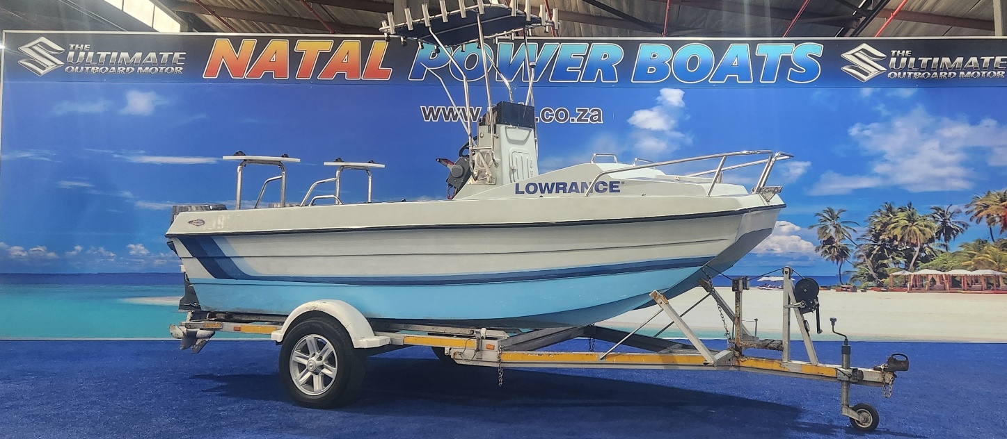 T CAT 16,6 CC ON TRAILER 2 X 60 HP YAMAHA