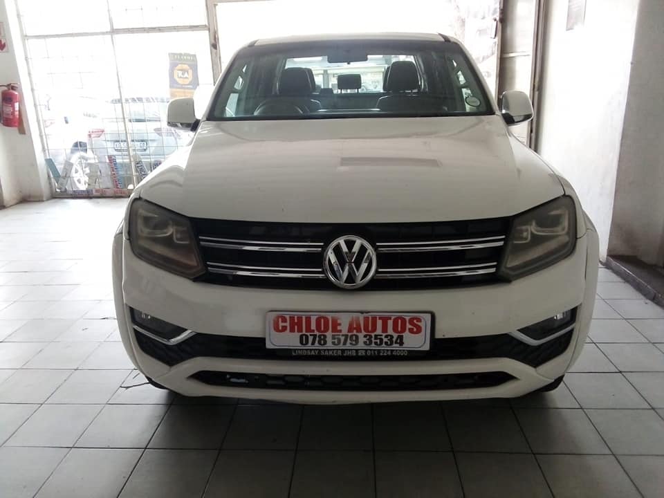 2010 VW Amarok 2.0 TDI 4MOTION Double Cab 4x4 White, Manual, Diesel Sparekey,