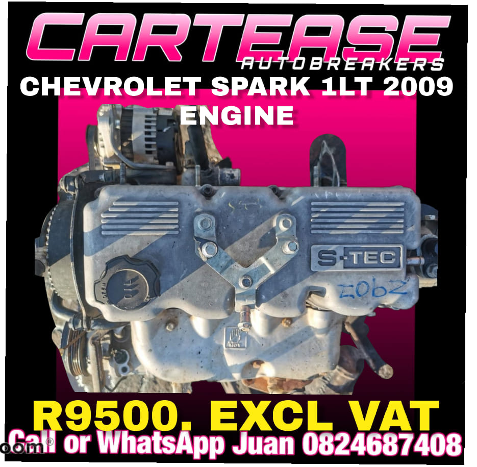 CHEVROLET SPARK 2009 1.0LT 4CYL #B10S ENGINE EXCL VAT - Private Seller