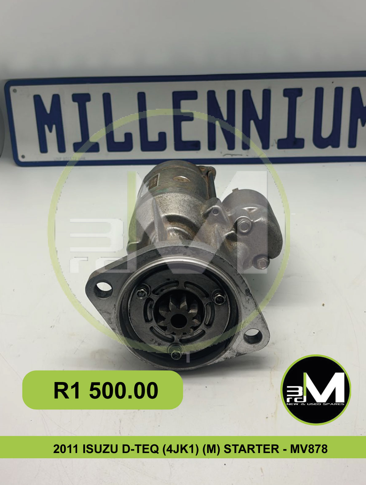 2011 ISUZU D-TEQ (4JK1) (M) STARTER - MV0878 - Private Seller 2011 ISUZU D-TEQ (4JK1) (M) STARTER - MV0878 - Private Seller