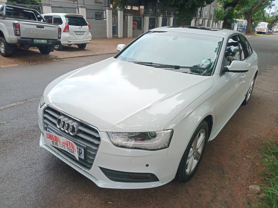 2015 Audi A4 1.8 TFSI Automatic, Petrol, White
