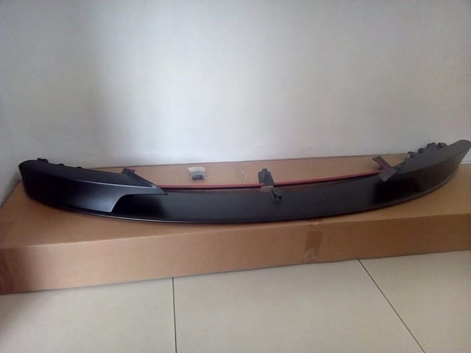 BMW F30 3 Series Brand New Plastic M-Performance Style Front Lip Spoiler for sale