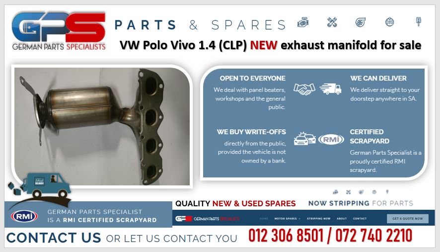 VW Polo Vivo 1.4 (CLP) NEW exhaust manifold for sale - Private Seller