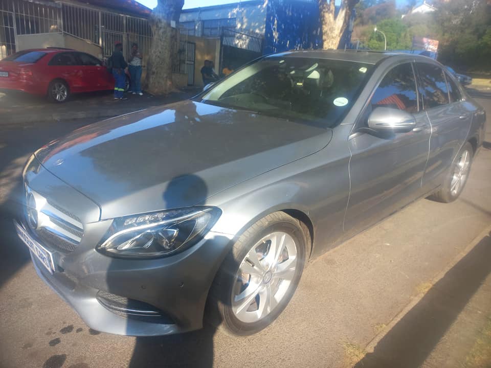 2015 MERCEDES BENZ C200 PETROL, AUTOMATIC, GREY COLOR, MILEAGE 110000KMS