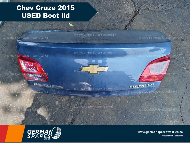 Chev Cruze 1.4 2015 USED Boot lid for sale - Private Seller Chev Cruze 1.4 2015 USED Boot lid for sale - Private Seller