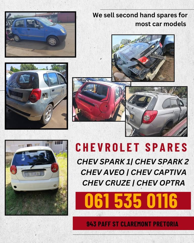 Chevrolet spares for sale - Private Seller Chevrolet spares for sale - Private Seller