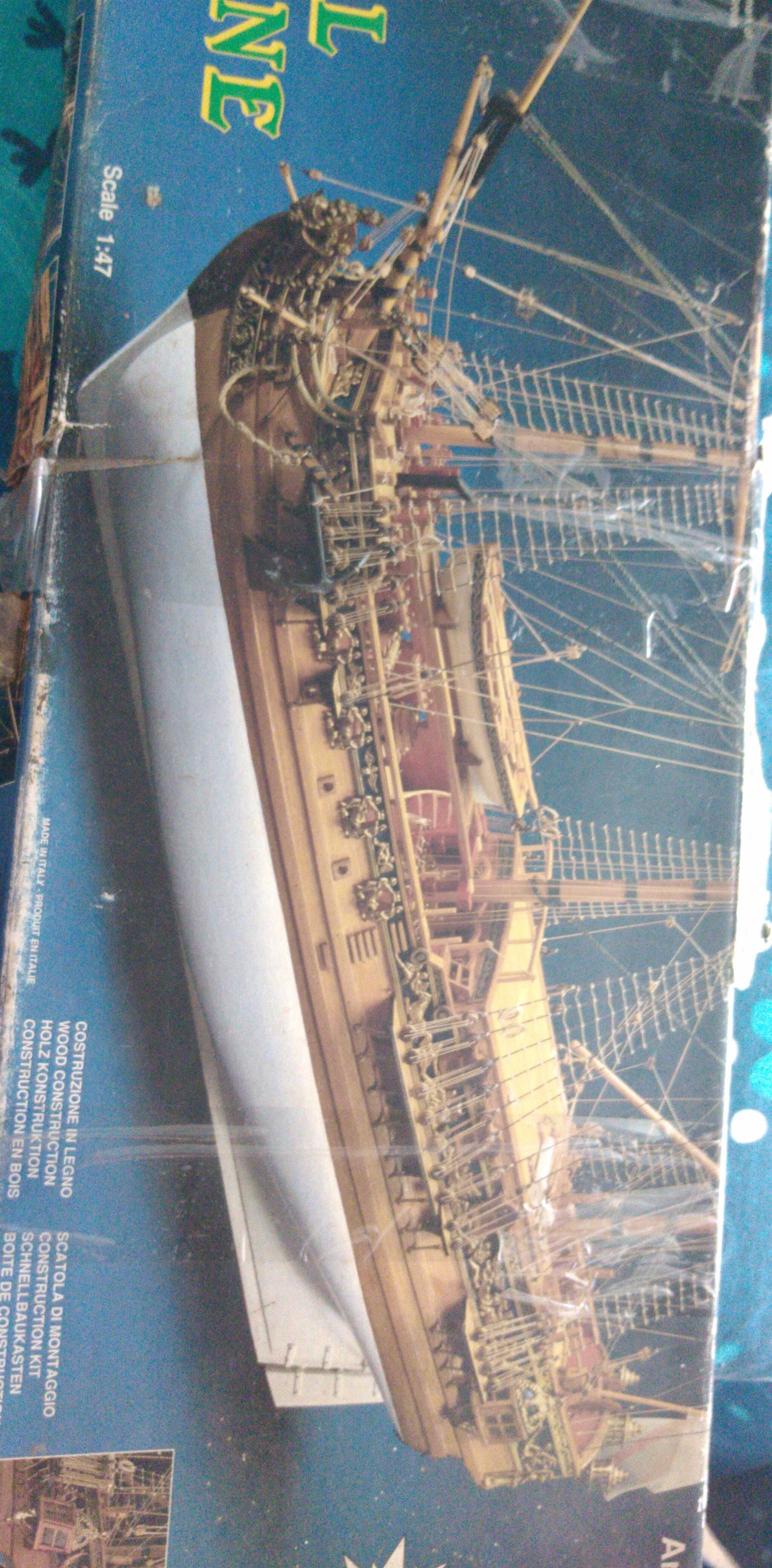 Caroline Royal wooden ship model kit