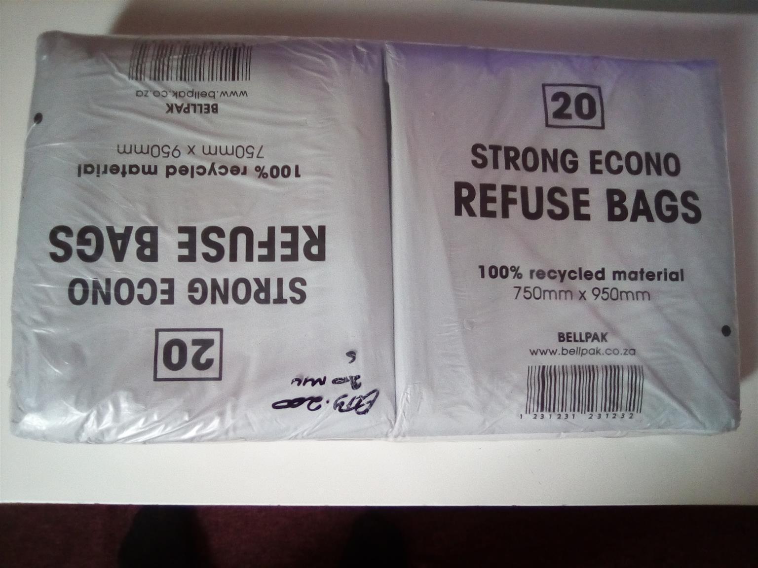 Black refuse bags and Packaging plastics