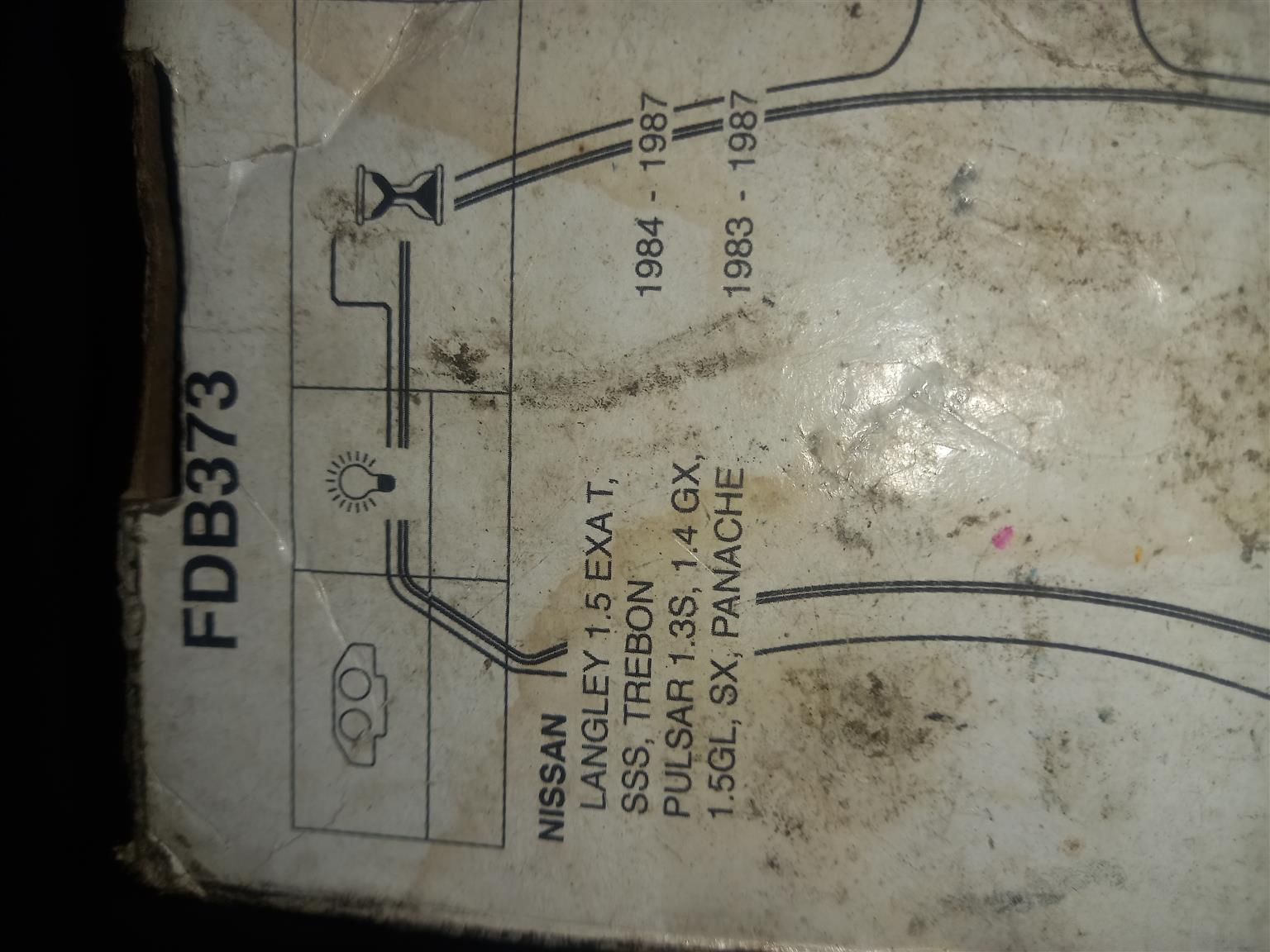 FERODO BRAKE PADS NISSAN LANGLEY FDB373 FOR SALE IN PRETORIA NORTH - Private Seller