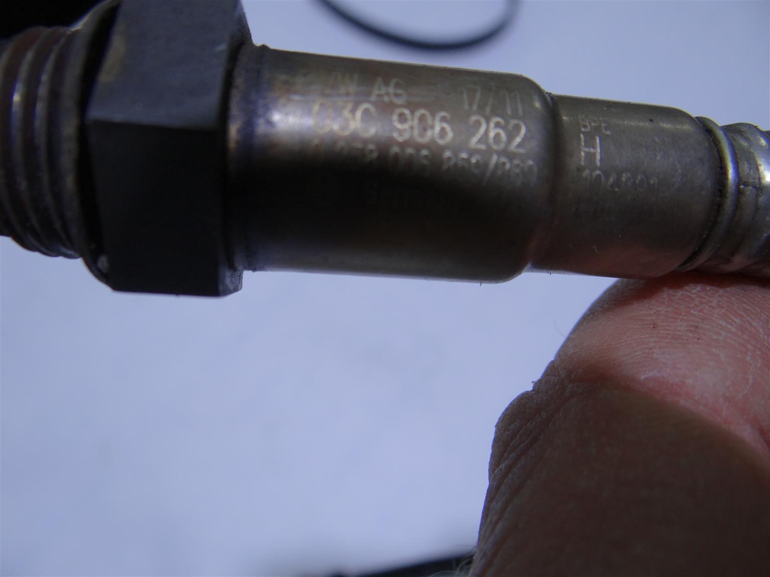 VW 1.4 TSI Lambda or oxygen exhaust sensors