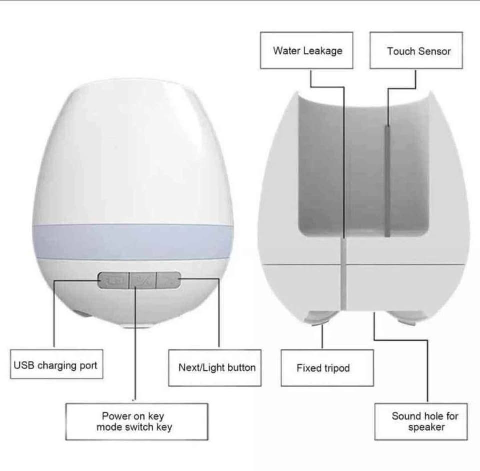 Smart  plant music pot usb Bluetooth wireless speaker