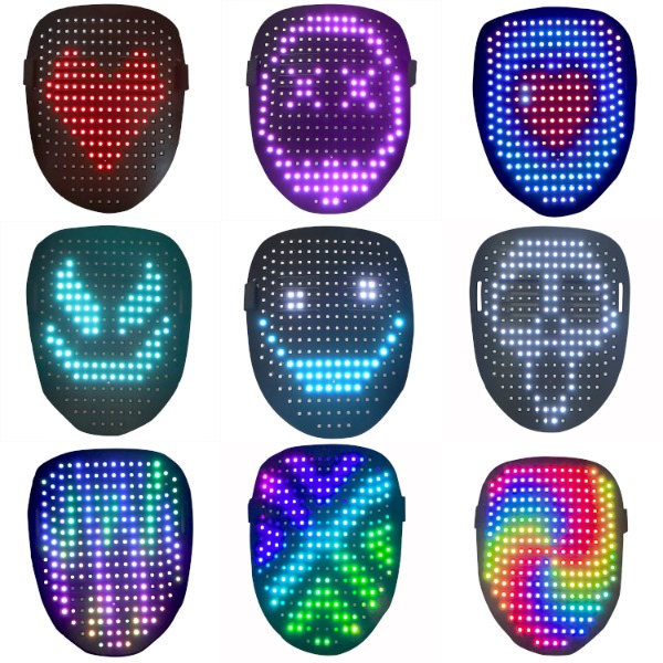 Top quality hot selling led sound reactive mask! Top quality hot selling led sound reactive mask!