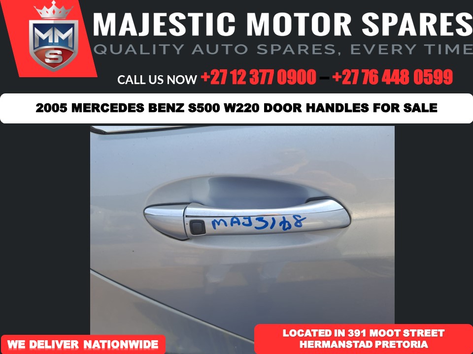 2005 Mercedes benz S500 W220 Door handles - Private Seller 2005 Mercedes benz S500 W220 Door handles - Private Seller