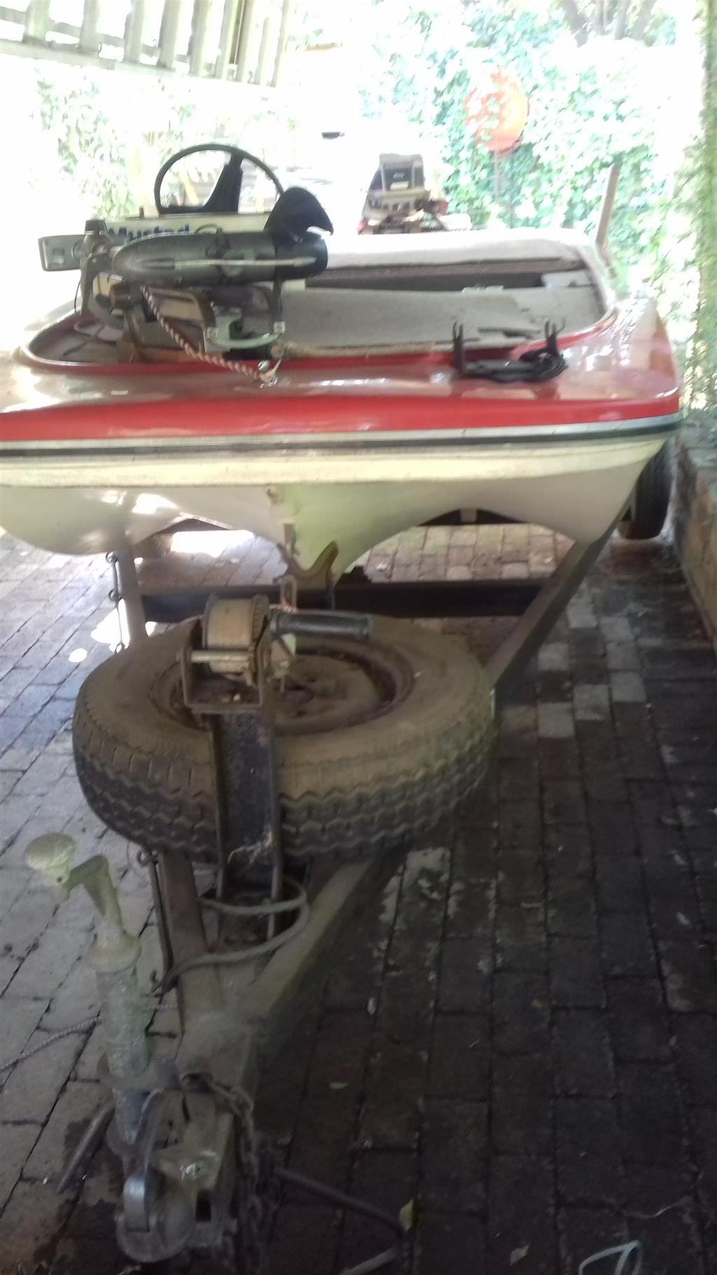 Bass Fishing Boat. St. Lucia hull.