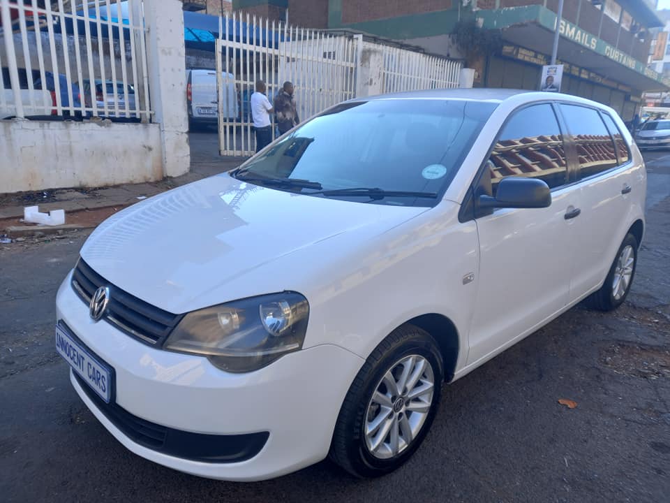 2012 VW POLO VIVO 1.4 PETROL, MANUAL, WHITE COLOR,