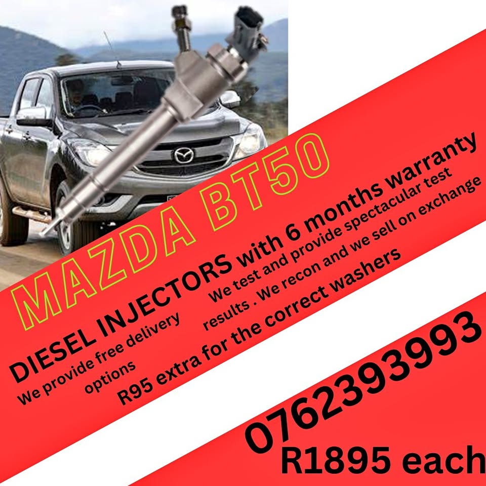 MAZDA BT50 DIESEL INJECTORS - Private Seller MAZDA BT50 DIESEL INJECTORS - Private Seller