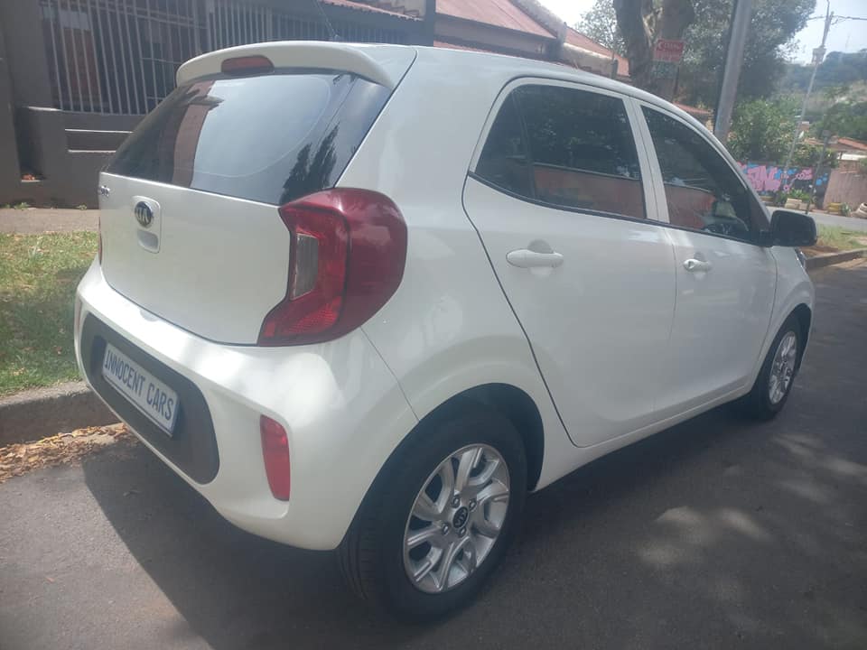 2021 KIA PICANTO 1.2 PETROL, MANUAL, WHITE COLOR, MILEAGE