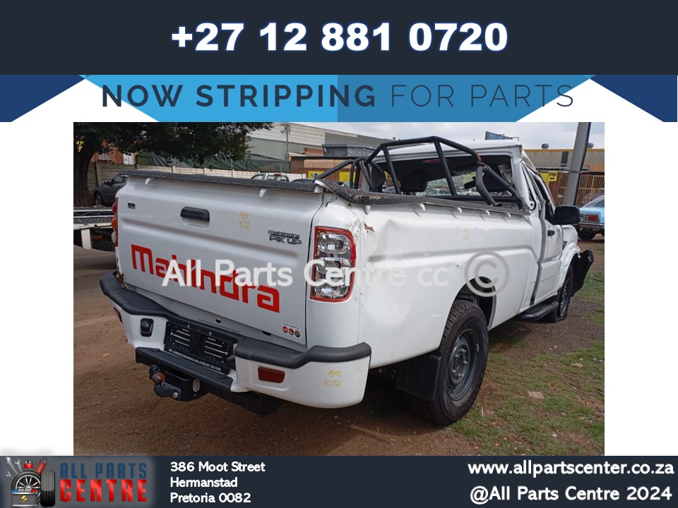 Mahindra Pik up S4 Mhawk Manual Diesel stripping for spares