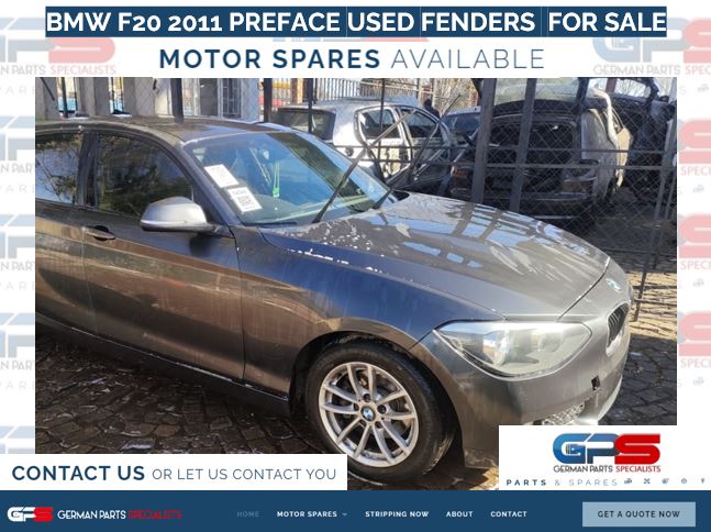BMW F20 2011 PREFACE USED FENDERS FOR SALE - Private Seller BMW F20 2011 PREFACE USED FENDERS FOR SALE - Private Seller