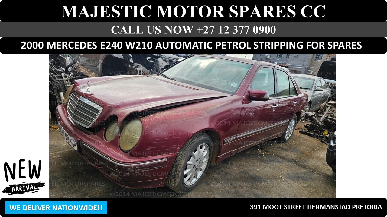 2000 Mercedes Benz E240 W210 Automatic Petrol Stripping for Spares - Private Seller 2000 Mercedes Benz E240 W210 Automatic Petrol Stripping for Spares - Private Seller