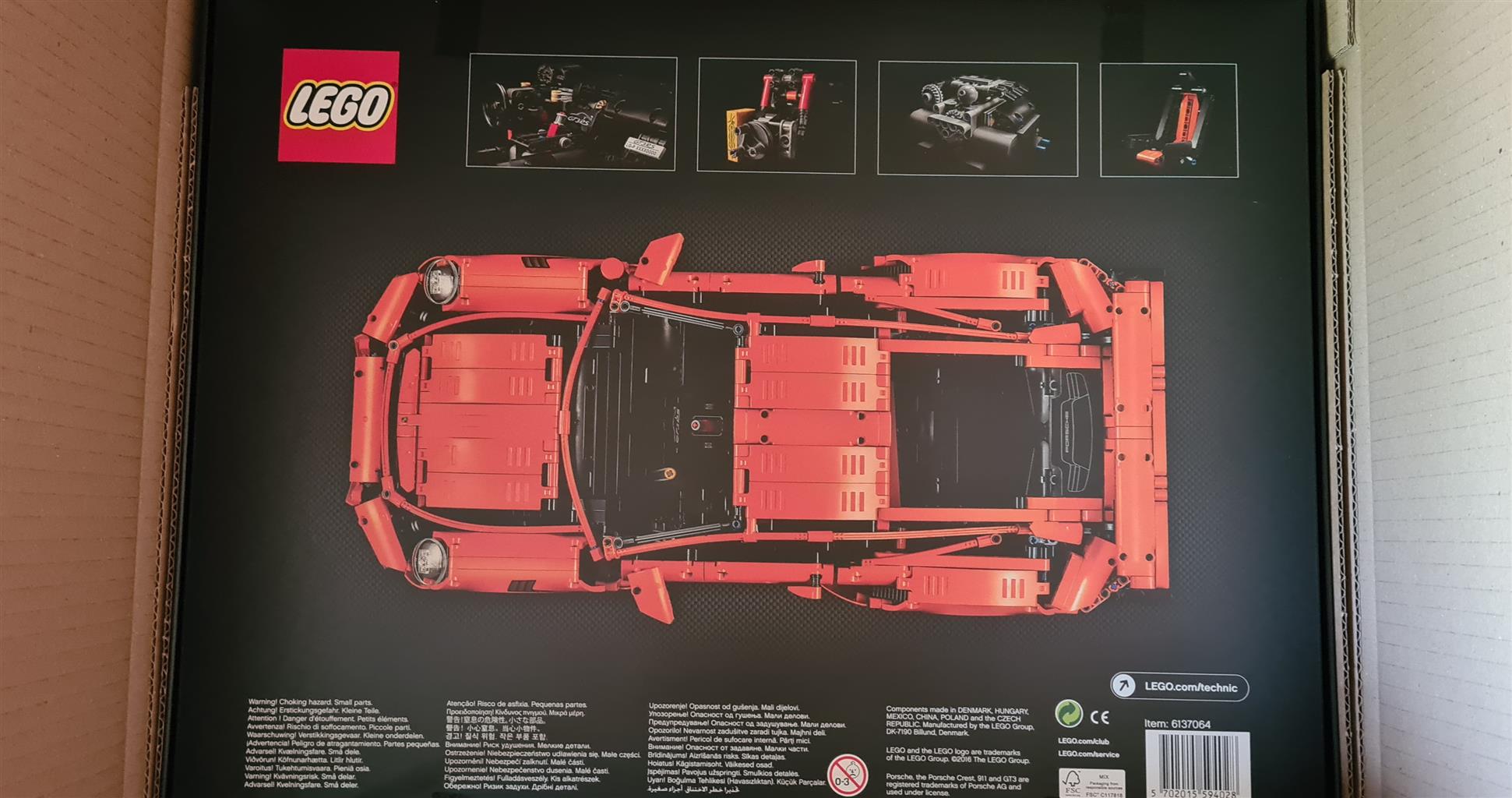 Lego 42056 Technic Porsche 911 GT3 RS (Factory Sealed) Rare Collectors Set Lego 42056 Technic Porsche 911 GT3 RS (Factory Sealed) Rare Collectors Set