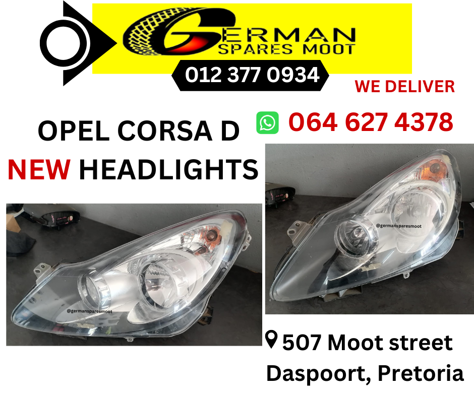 Opel Corsa D New Headlights - Private Seller Opel Corsa D New Headlights - Private Seller