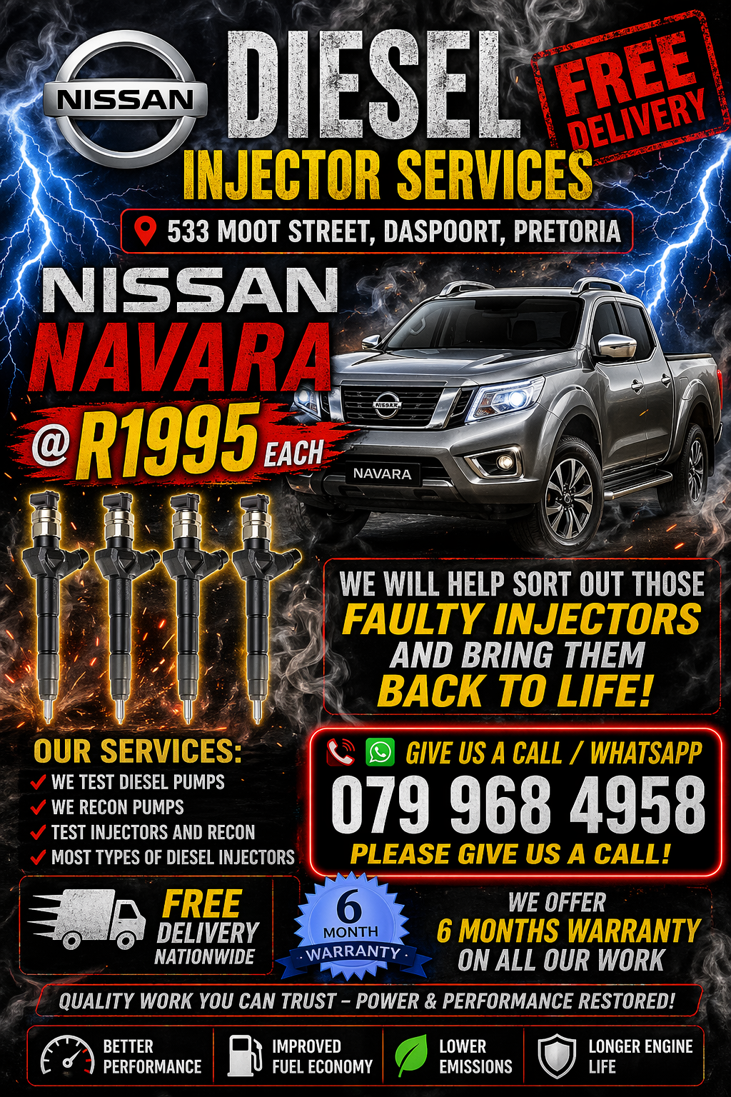 NISSAN NAVARA/NISSAN PATHFINDER DIESEL INJECTOR - Private Seller NISSAN NAVARA/NISSAN PATHFINDER DIESEL INJECTOR - Private Seller