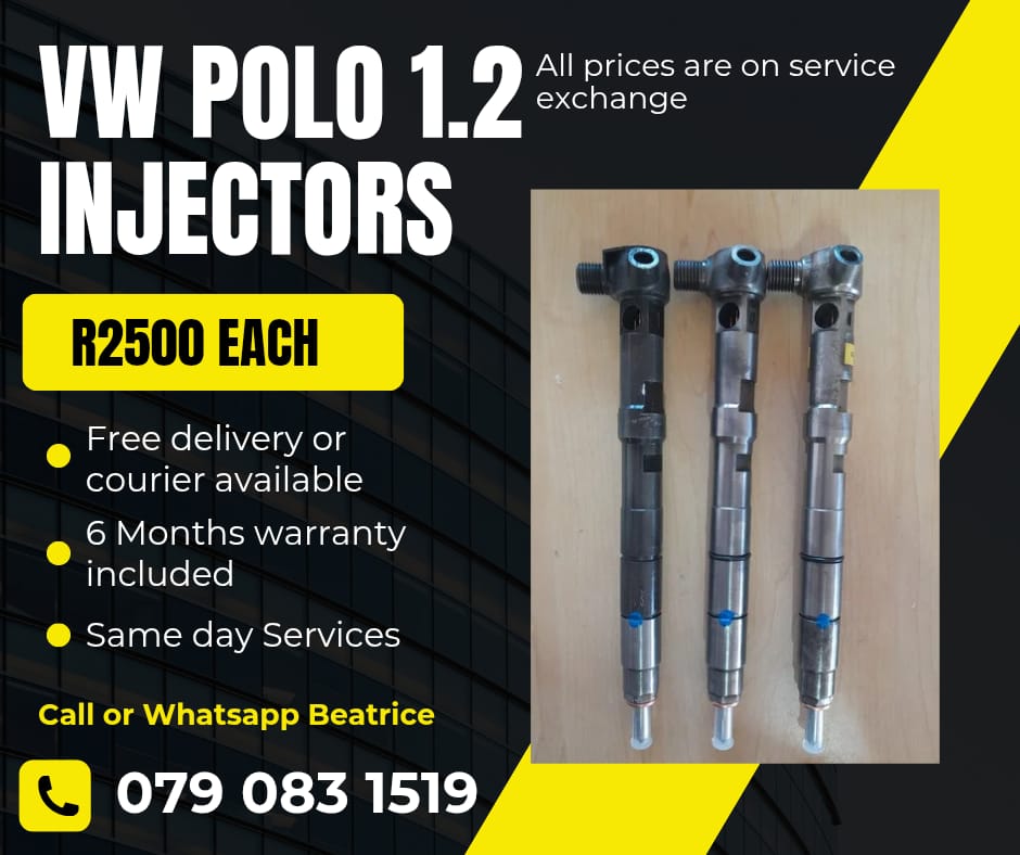 VW POLO 1.2 INJECTORS FOR SALE WITH WARRANTY INCLUDED - Private Seller VW POLO 1.2 INJECTORS FOR SALE WITH WARRANTY INCLUDED - Private Seller