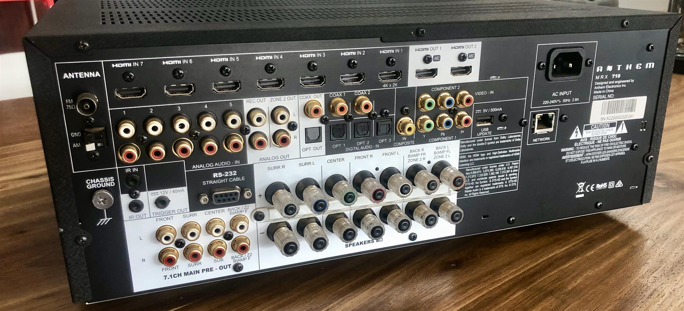 Anthem MRX 510 AV receiver