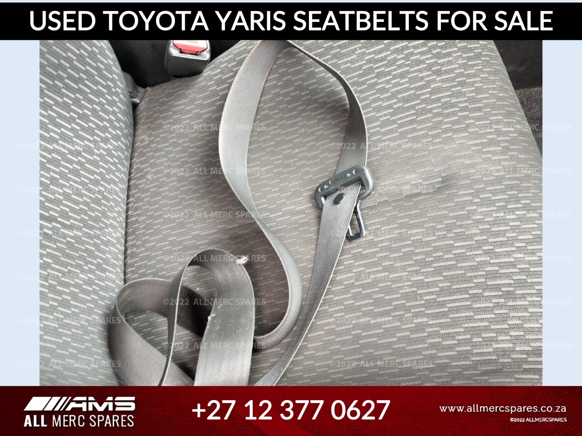 Used Toyota Yaris Seatbelts for Sale - Private Seller Used Toyota Yaris Seatbelts for Sale - Private Seller