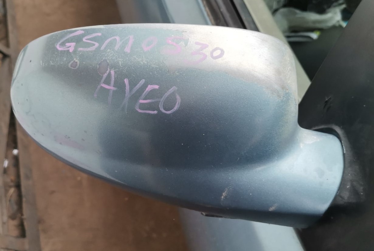 Selling Light Blue Chev Aveo Used Door Mirror - Private Seller