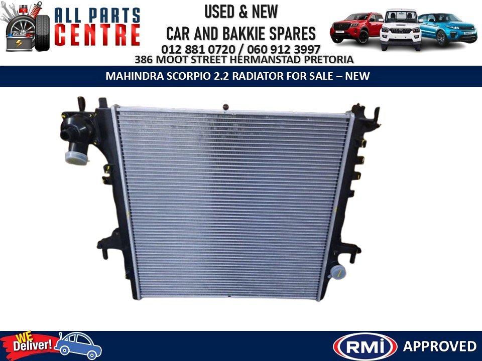 Mahindra Scorpio 2.2 Radiator for sale – Brand New - Private Seller Mahindra Scorpio 2.2 Radiator for sale – Brand New - Private Seller
