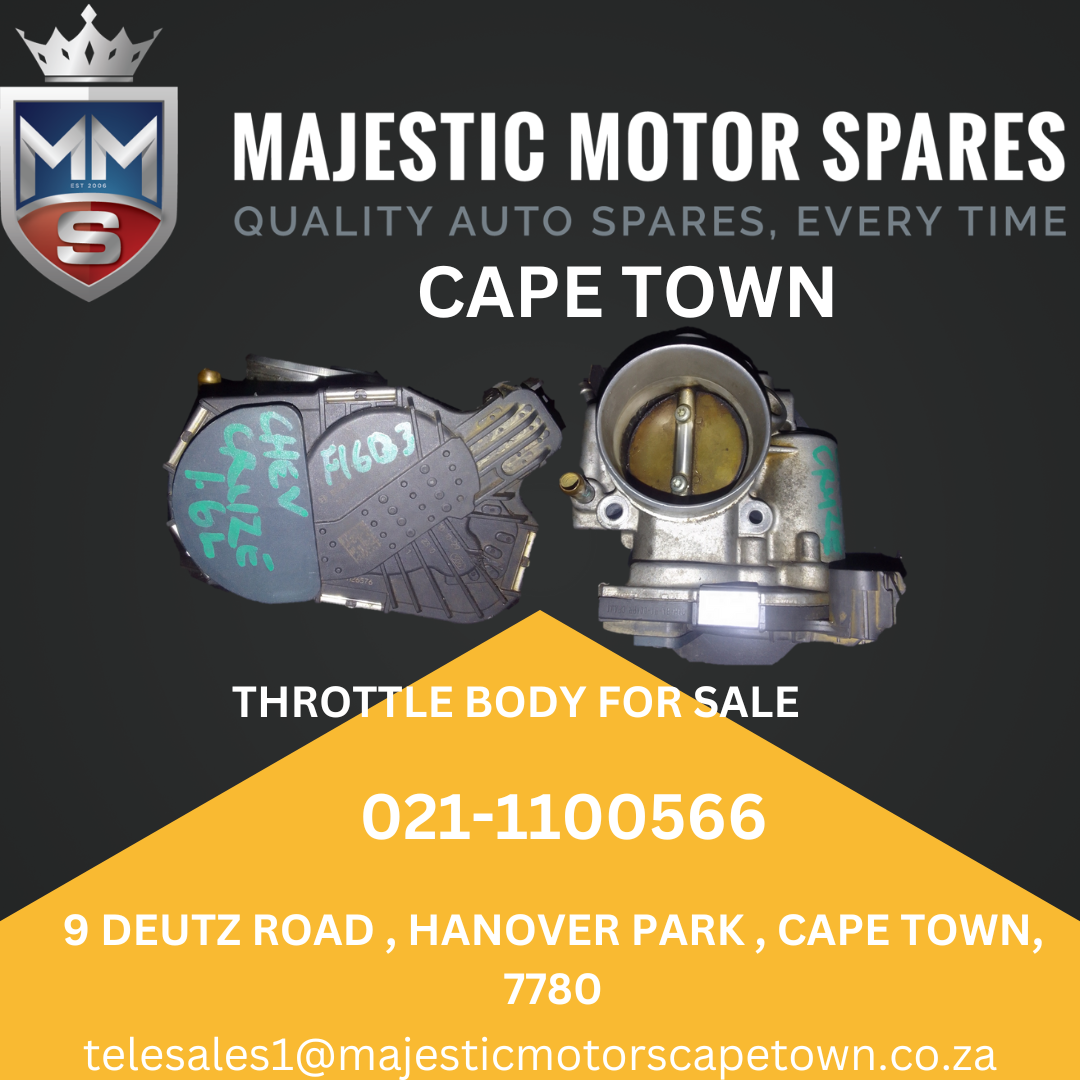 Chevrolet Cruze 1.6  used throttle body for sale. - Private Seller